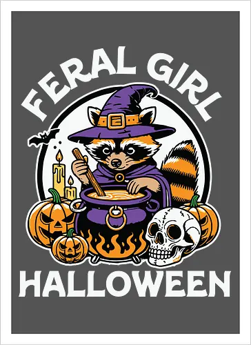 Feral Girl Halloween