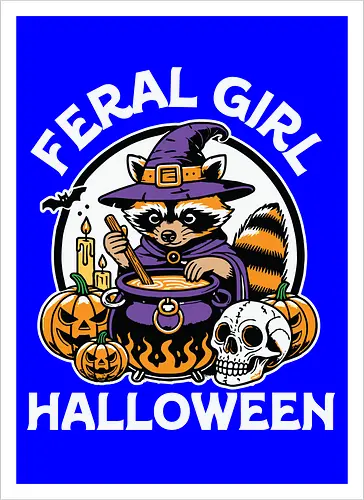 Feral Girl Halloween