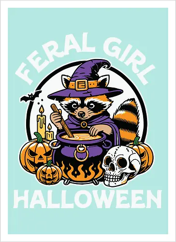 Feral Girl Halloween