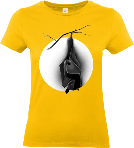 Verfluchte Fledermaus - Fledermaus, Bat, Halloween, Horror, goth, Mond, spooky, creepy - Standard T-Shirt (Women)