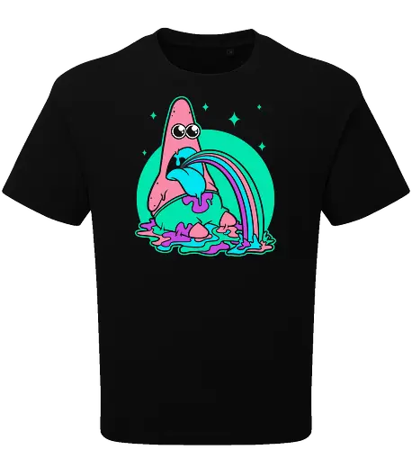 Star Cartoon Psychedelic