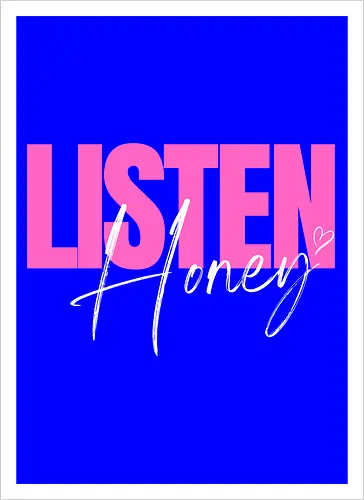 Listen, Honey! weiß