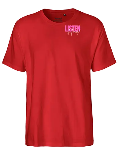 Listen, Honey! weiß - Fairtrade T-Shirt