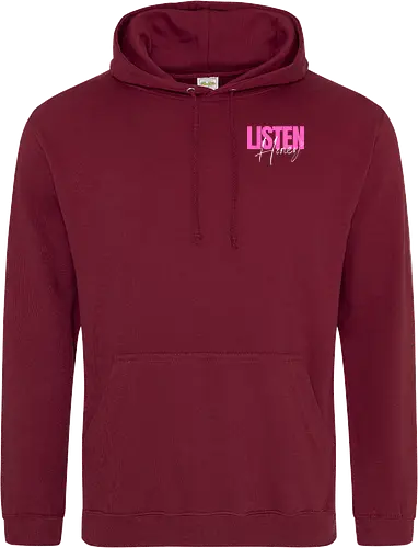 Listen, Honey! weiß - Standard Hoodie
