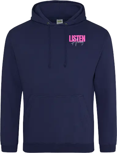 Listen, Honey! weiß - Standard Hoodie