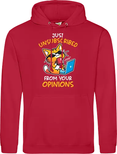Unsubscribed from Opinions - Funny Cat
