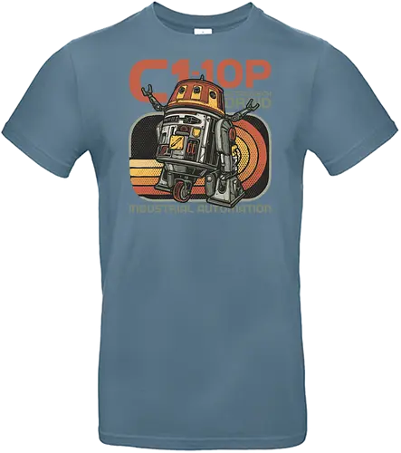 Astromech Droid - Film, movie, galactic, galaxy, science fiction, sci-fi, space, robots - Standard T-Shirt