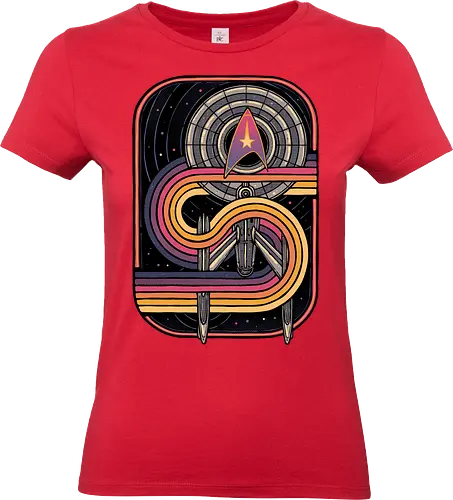 Retro Voyage - Movies, film, TV show, TV series, Sci-fi, science fiction, nostalgic, retro - Standard T-Shirt (Women)
