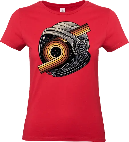 The Space is calling - Retro, astronaut, astronauts, space, outer space, galaxy, retro - Standard T-Shirt (Women)
