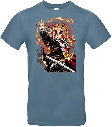 Hashira Fire - Slayer, Kimetsu no Yaiba, Anime - Standard T-Shirt