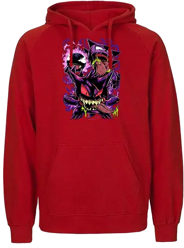 Ghost monsters - Pocket, anime, monster, Ghost, ghost - Fairtrade Hoodie