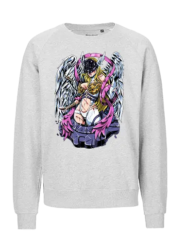 Angewomon - Anime, manga, Angewomon, Digital - Fairtrade Sweatshirt