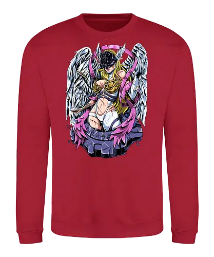 Angewomon - Anime, manga, Angewomon, Digital - Sweatshirt