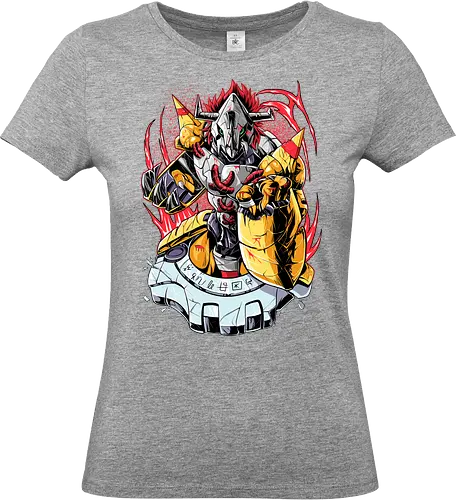 WarGreymon - Anime, manga, wargreymon, Digital - Standard T-Shirt (Women)
