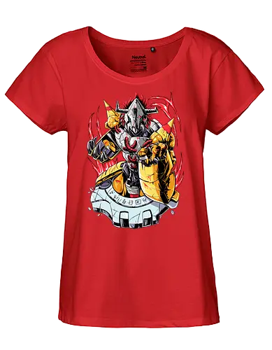 WarGreymon - Anime, manga, wargreymon, Digital - Fairtrade Girl Shirt