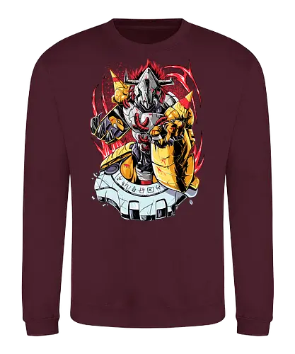 WarGreymon - Anime, manga, wargreymon, Digital - Sweatshirt