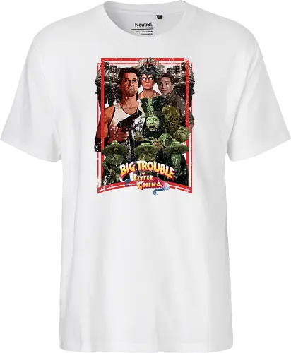 Big Trouble in Little China - movie, pop, cult, retro, movies - Fairtrade T-Shirt