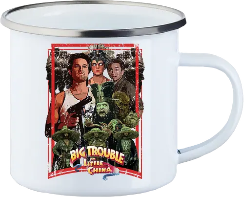 Big Trouble in Little China - movie, pop, cult, retro, movies - Enamel Mug