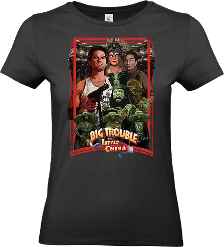 Big Trouble in Little China - movie, pop, cult, retro, movies - Standard T-Shirt (Women)