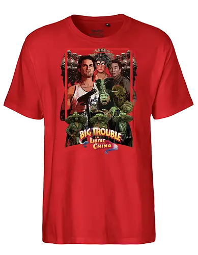 Big Trouble in Little China - movie, pop, cult, retro, movies - Fairtrade T-Shirt