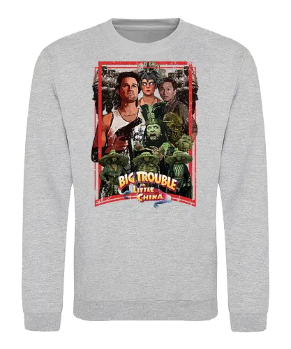 Big Trouble in Little China - movie, pop, cult, retro, movies - Sweatshirt