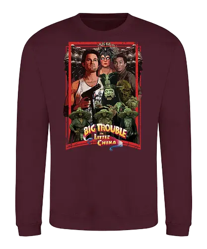 Big Trouble in Little China - movie, pop, cult, retro, movies - Sweatshirt