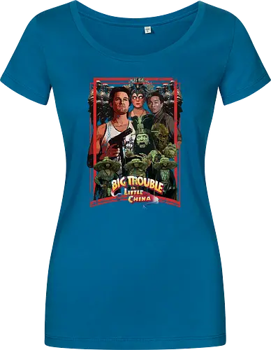 Big Trouble in Little China - movie, pop, cult, retro, movies - Women T-Shirt