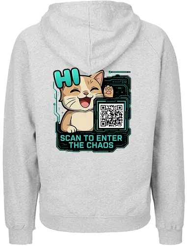 Enter the Chaos - Twitch, Streamer, Katze, Smilow - Fairtrade Hoodie