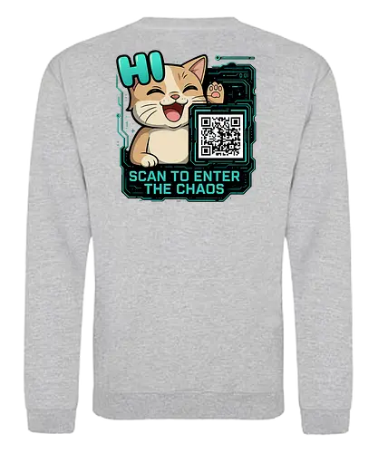 Enter the Chaos - Twitch, Streamer, Katze, Smilow - Sweatshirt
