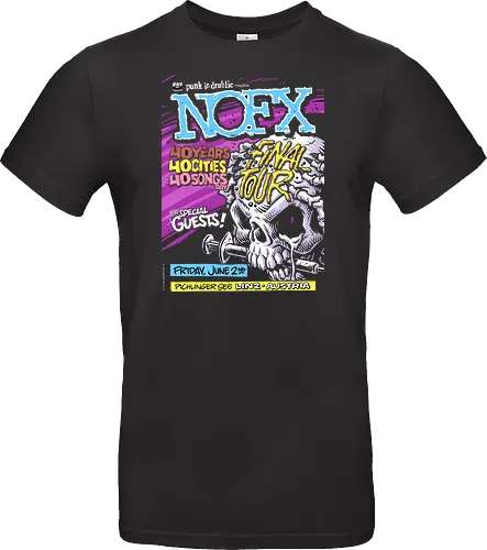 NOFX T-Shirt – 40 Jahre Punkrock & Rebellion