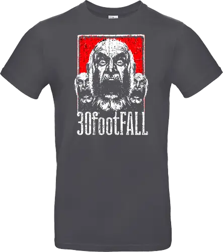 30FootFall – Schreiende Kunst mit wütendem alten Mann in psychotischer Dreierreihe im texanischen Punk-Stil