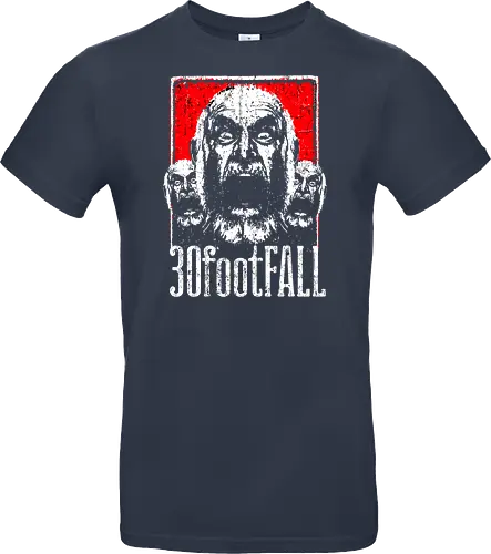 30FootFall – Schreiende Kunst mit wütendem alten Mann in psychotischer Dreierreihe im texanischen Punk-Stil
