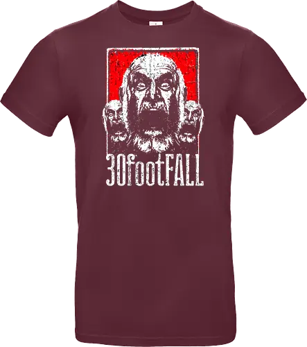 30FootFall – Schreiende Kunst mit wütendem alten Mann in psychotischer Dreierreihe im texanischen Punk-Stil