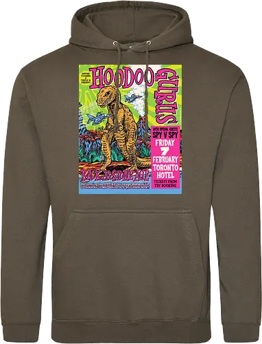 Hoodoo Gurus – Psychedelische Kunst mit Dinosaurier und Retro-Bubblegum-Pop der 80er