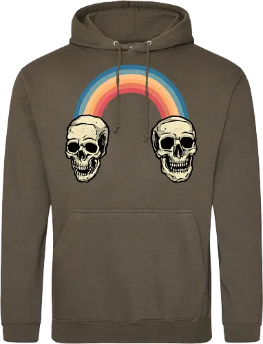 Rainbow Skulls