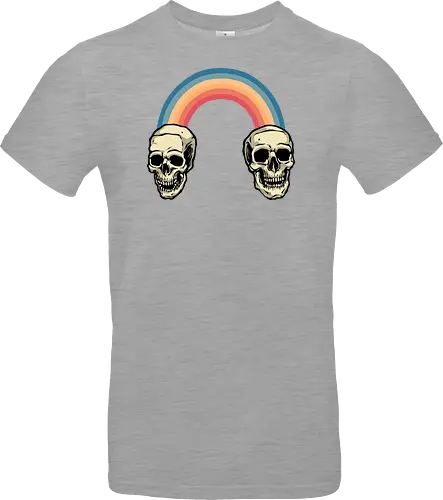 Rainbow Skulls
