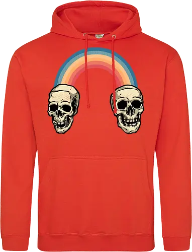 Rainbow Skulls