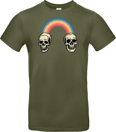 Rainbow Skulls