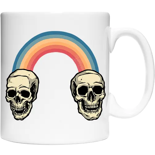 Rainbow Skulls