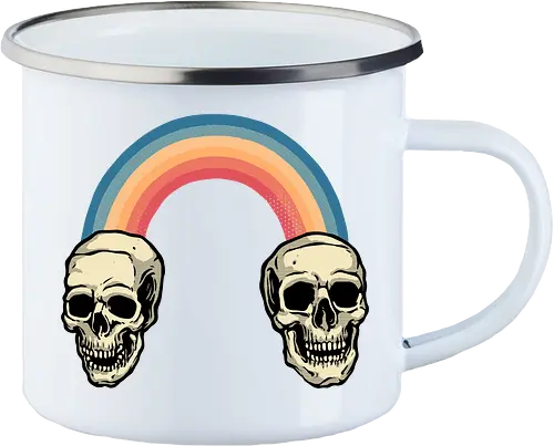 Rainbow Skulls
