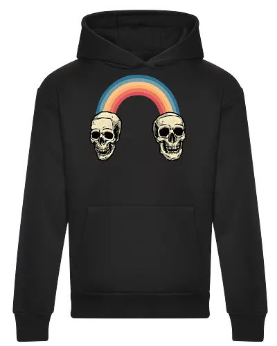 Rainbow Skulls