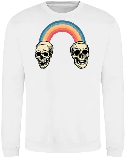 Rainbow Skulls