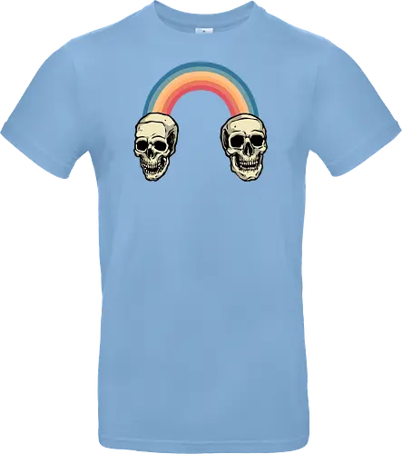 Rainbow Skulls