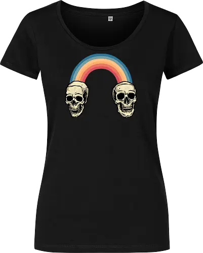 Rainbow Skulls