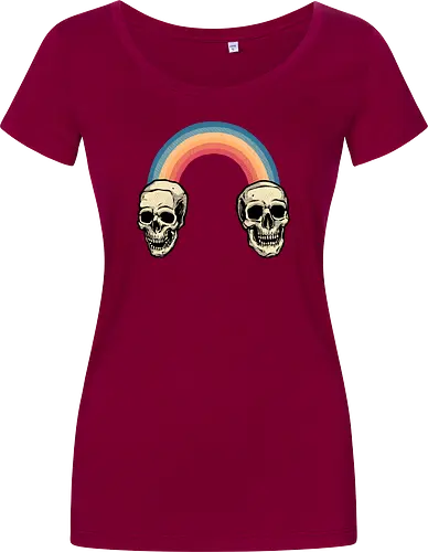 Rainbow Skulls