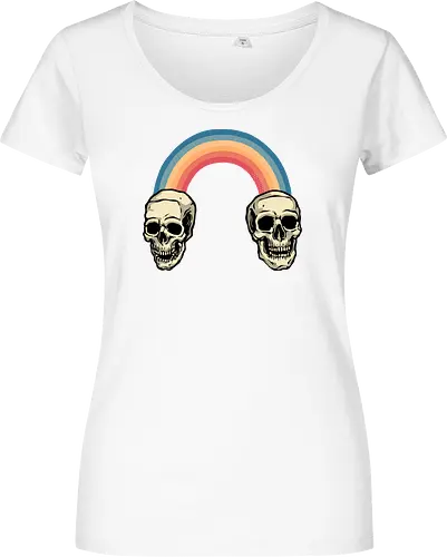 Rainbow Skulls