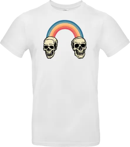 Rainbow Skulls