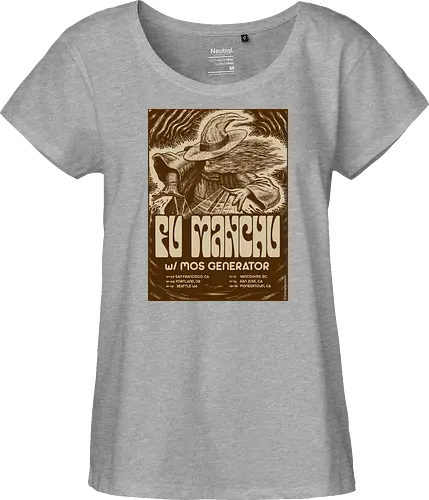 Fu Manchu – Psychedelische Stoner-Rock-Kunst mit Zauberer und Retro-Typografie der 70er