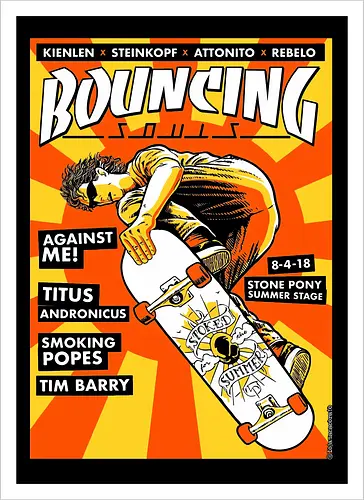 Bouncing Souls – 90er Skate-Punk-Kunst mit Melodic Hardcore und Farbexplosion