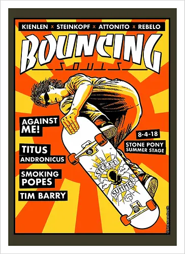 Bouncing Souls – 90er Skate-Punk-Kunst mit Melodic Hardcore und Farbexplosion